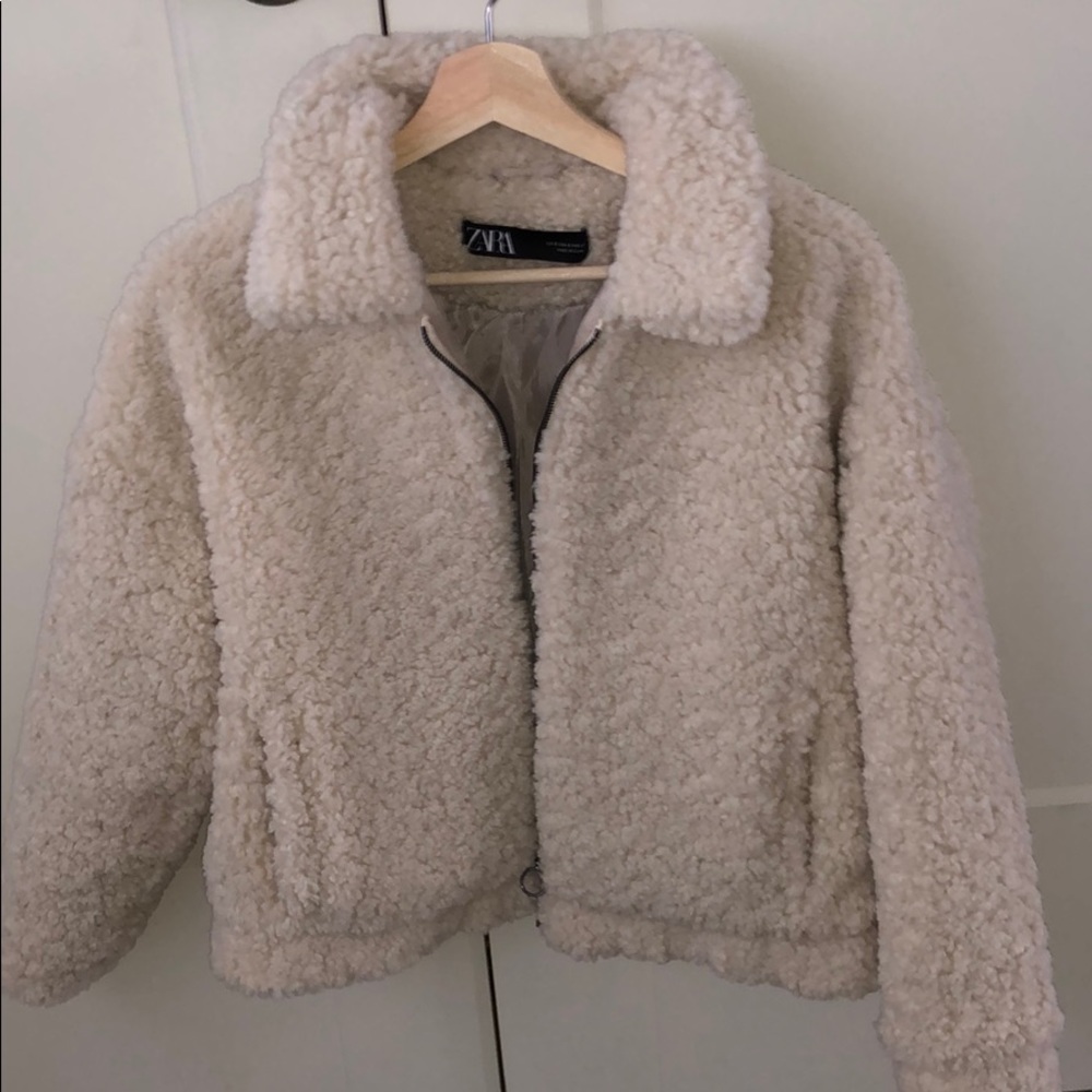 Zara Sherpa Jacket